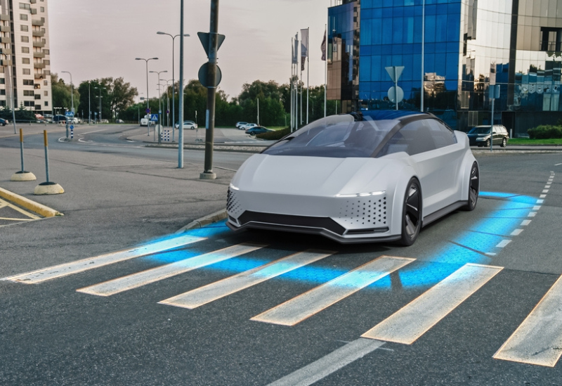 Auto detekující přechod pomocí chytrých technologií